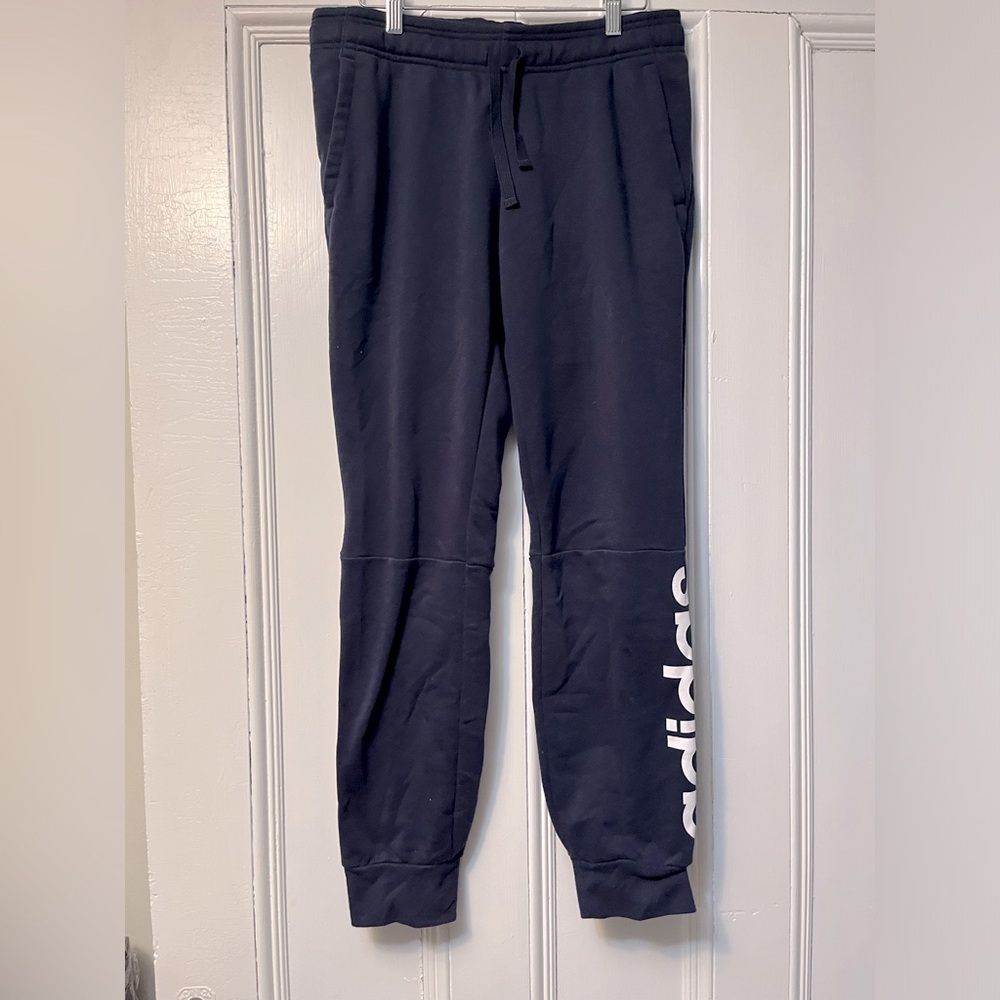 Adidas Sweatpants Joggers Navy Blue Women's M